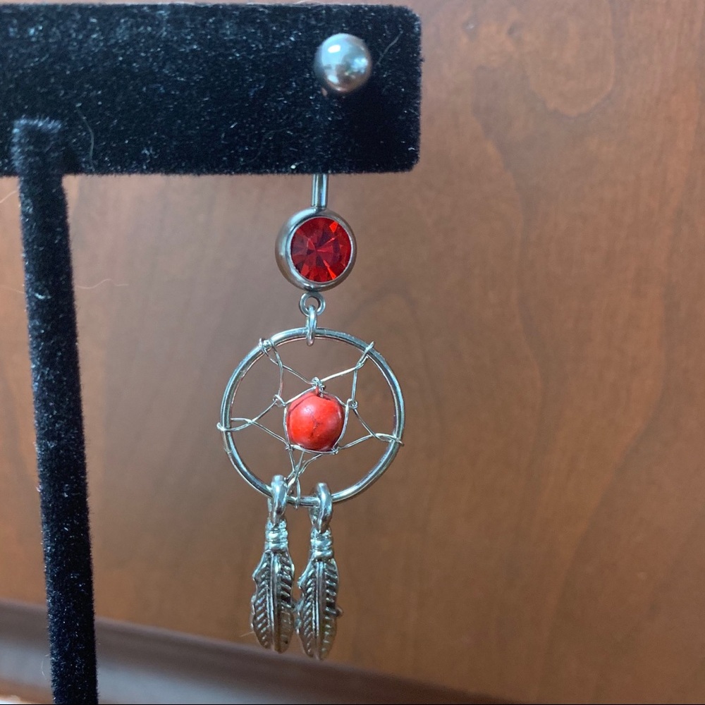Dream Catcher Navel Dangle Belly Button Jewelry